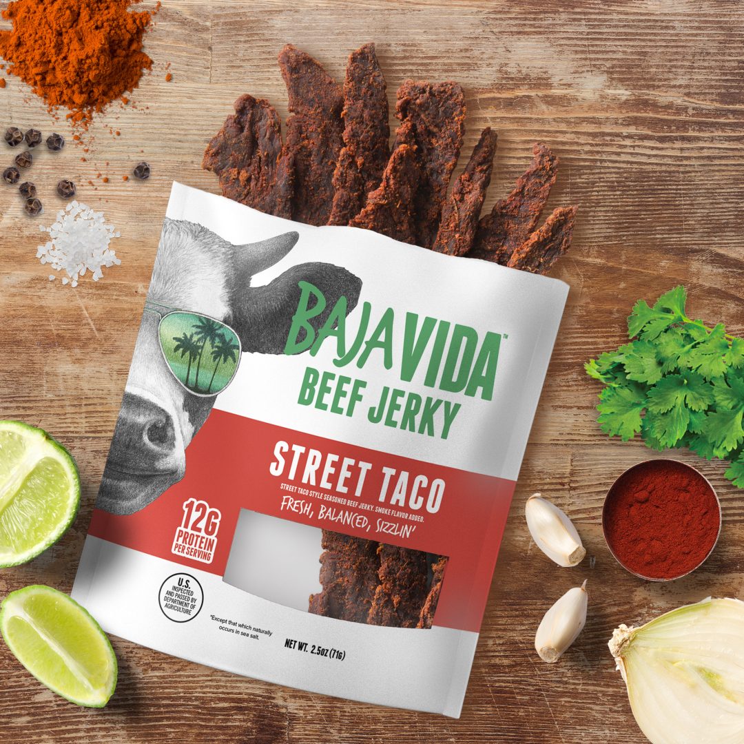 Baja Vida Beef Jerky Street Taco