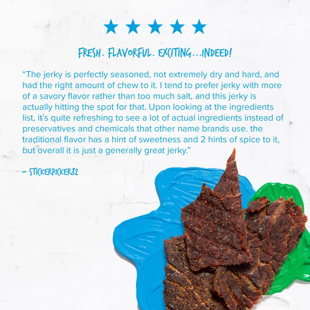 Baja Vida Beef Jerky Traditional Review