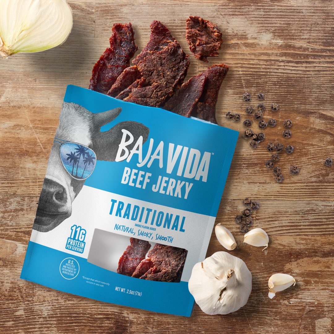 Baja Vida Beef Jerky Traditional