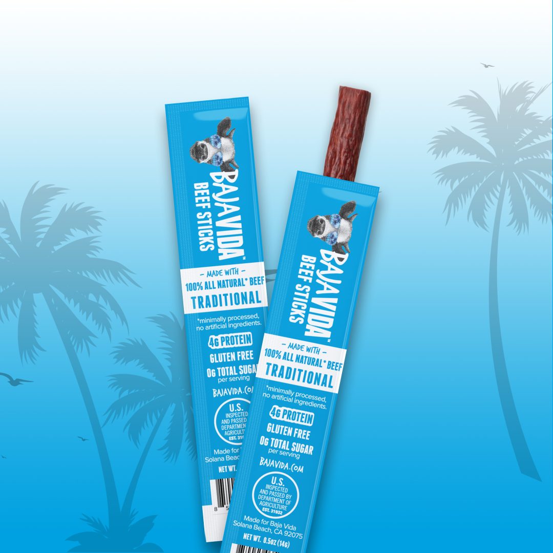Baja Vida Beef Sticks - Traditional - 0.5oz