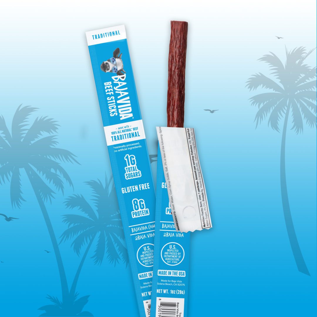 Baja Vida Beef Sticks - Traditional